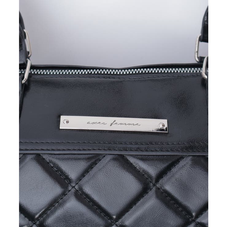 キルティングデザインボストン | axes femme | 詳細画像17 