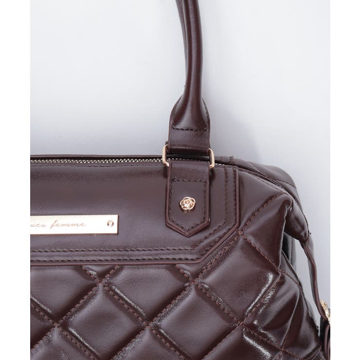 キルティングデザインボストン | axes femme | 詳細画像7 