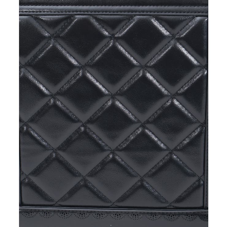 キルティングトラベルボストン | axes femme | 詳細画像10 