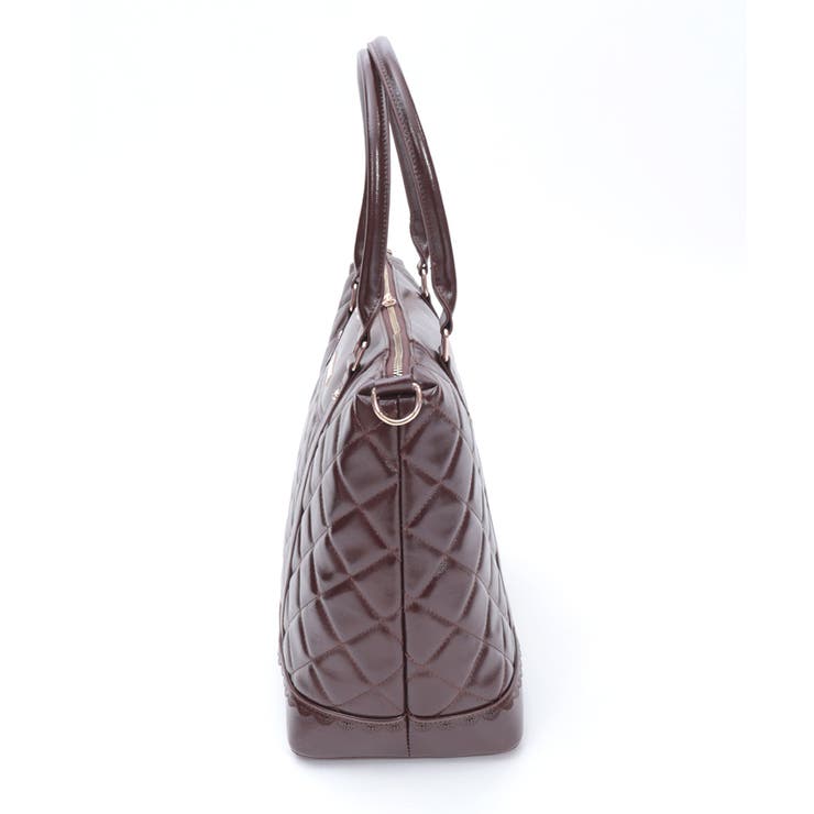 キルティングトラベルボストン | axes femme | 詳細画像14 