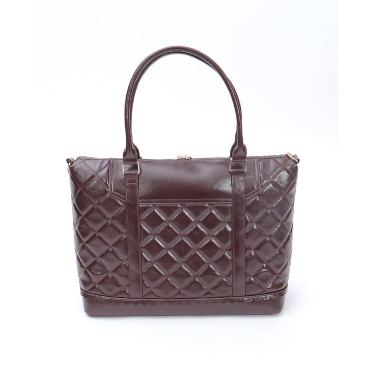 キルティングトラベルボストン | axes femme | 詳細画像15 