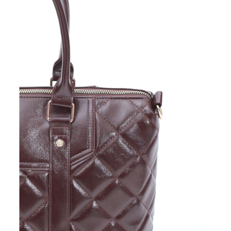 キルティングトラベルボストン | axes femme | 詳細画像16 