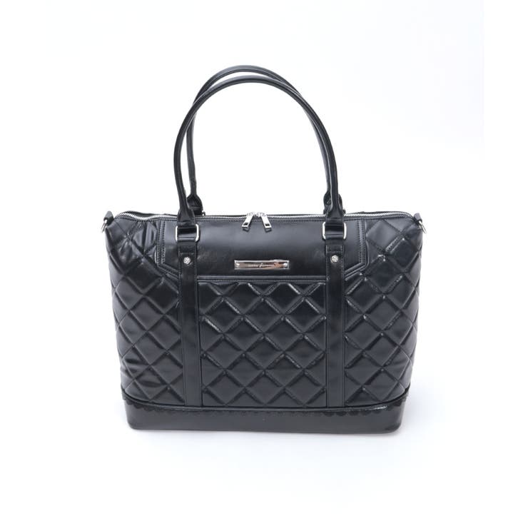 キルティングトラベルボストン | axes femme | 詳細画像5 