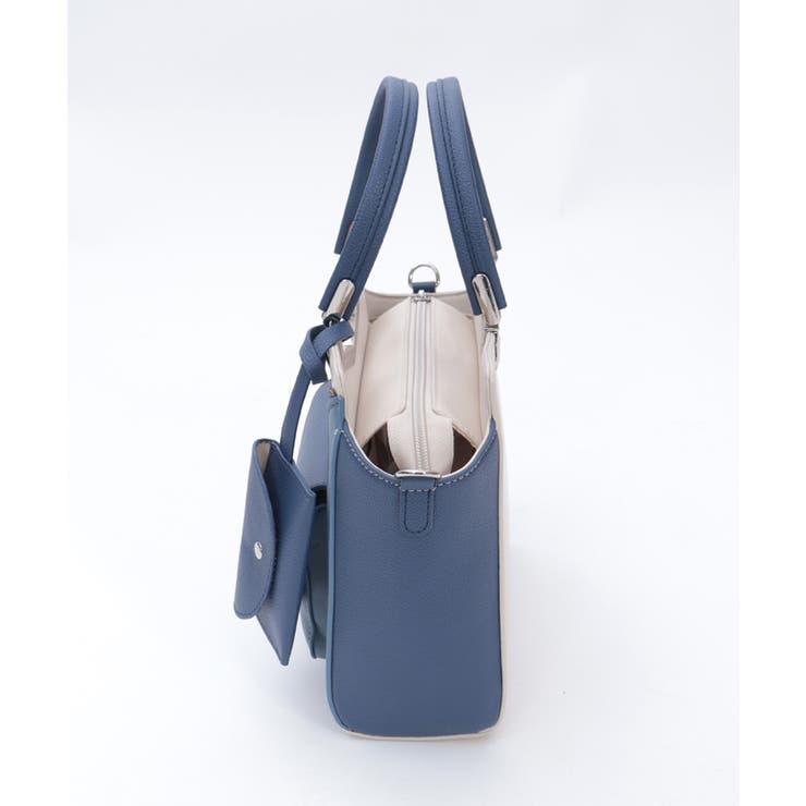 エンボスフラップ配色バッグ | axes femme | 詳細画像12 