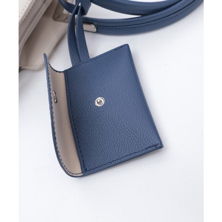 エンボスフラップ配色バッグ | axes femme | 詳細画像16 