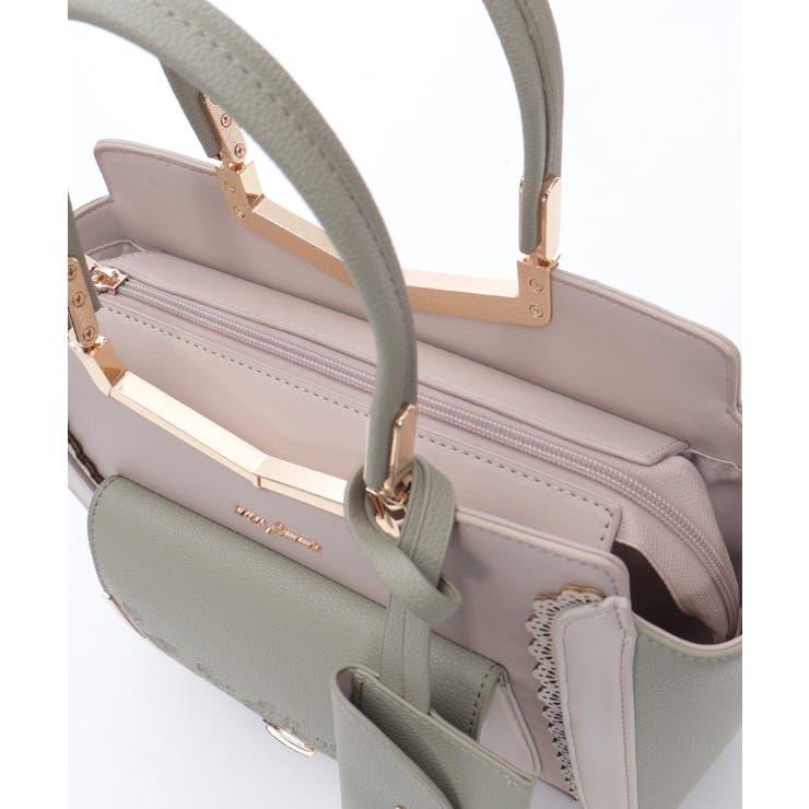 エンボスフラップ配色バッグ | axes femme | 詳細画像20 