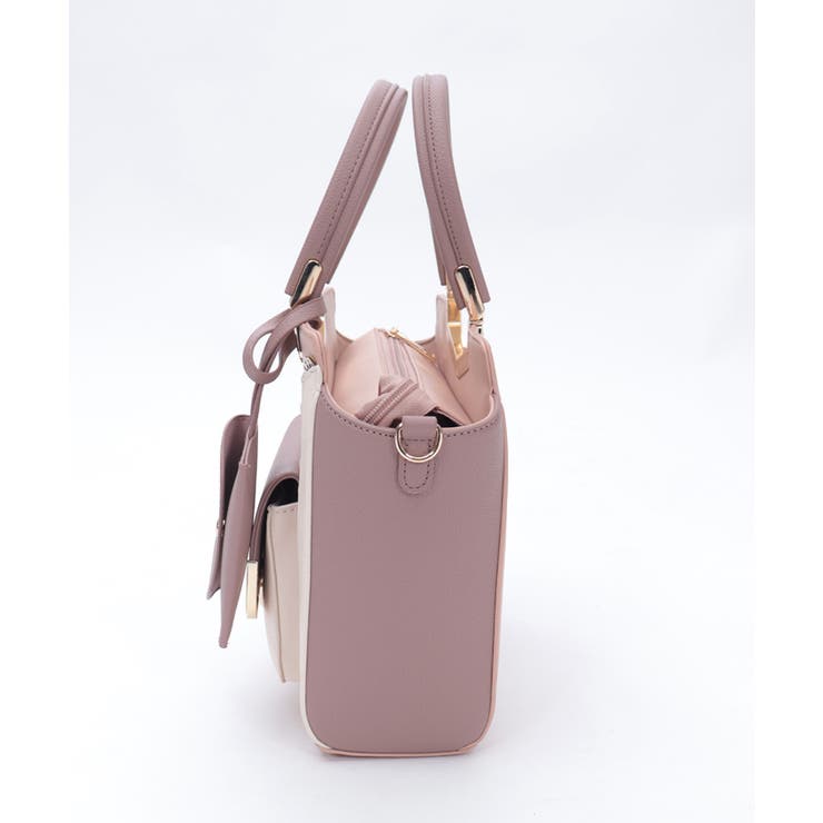 エンボスフラップ配色バッグ | axes femme | 詳細画像24 