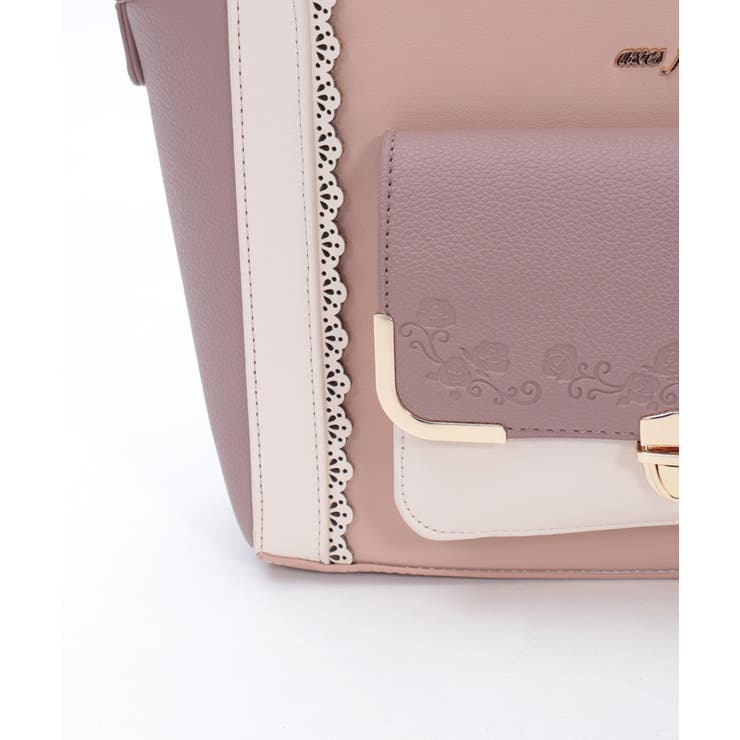 エンボスフラップ配色バッグ | axes femme | 詳細画像27 