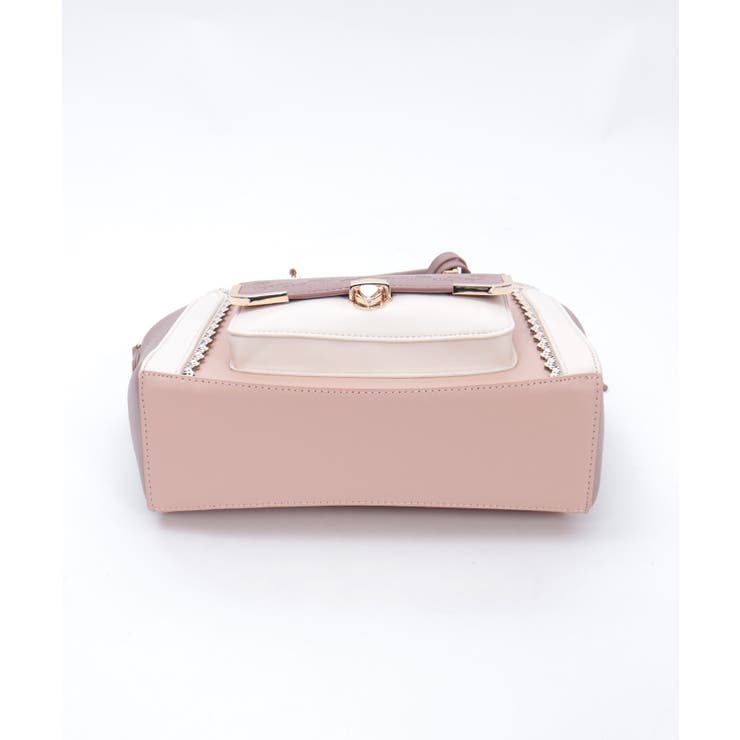 エンボスフラップ配色バッグ | axes femme | 詳細画像32 