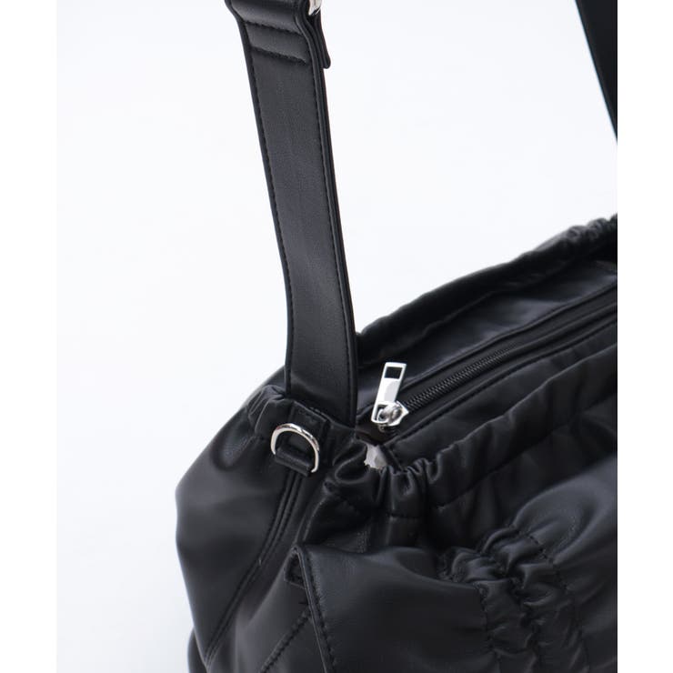 ドロストリボンギャザーバッグ | axes femme | 詳細画像25 