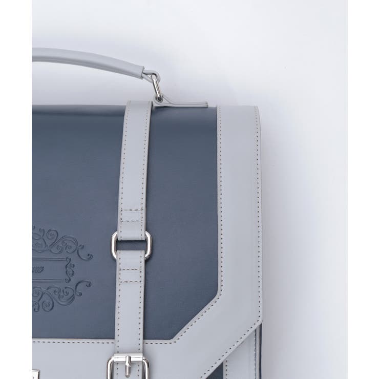 ベルトデザイン配色サッチェル | axes femme | 詳細画像10 