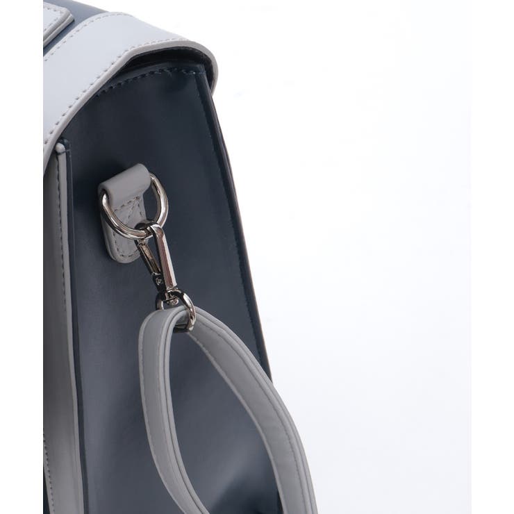 ベルトデザイン配色サッチェル | axes femme | 詳細画像13 