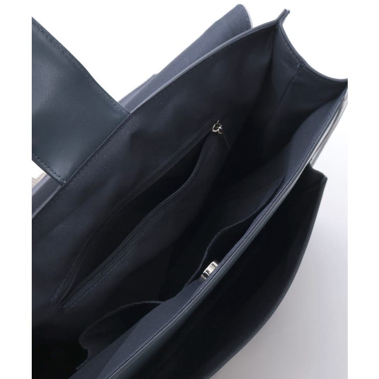 ベルトデザイン配色サッチェル | axes femme | 詳細画像14 