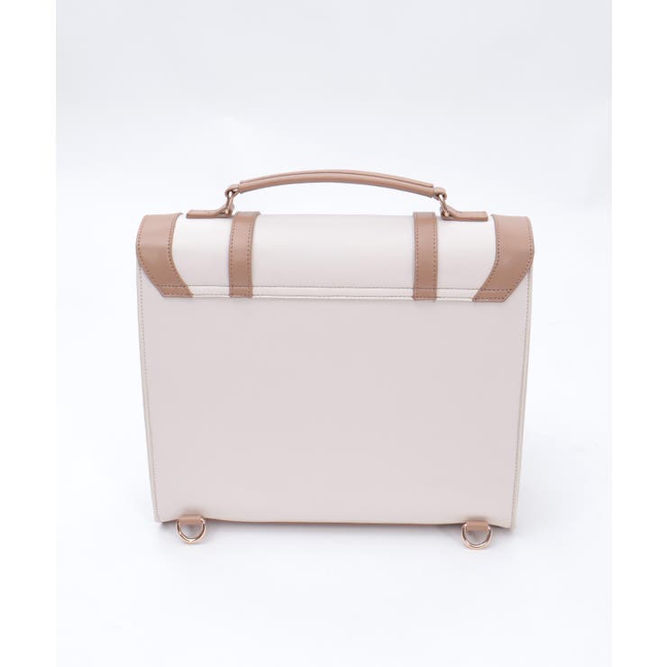 ベルトデザイン配色サッチェル | axes femme | 詳細画像18 