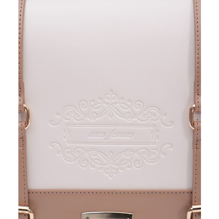 ベルトデザイン配色サッチェル | axes femme | 詳細画像20 