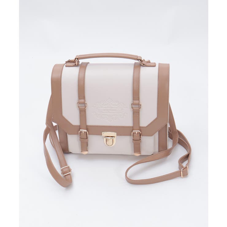 ベルトデザイン配色サッチェル | axes femme | 詳細画像21 