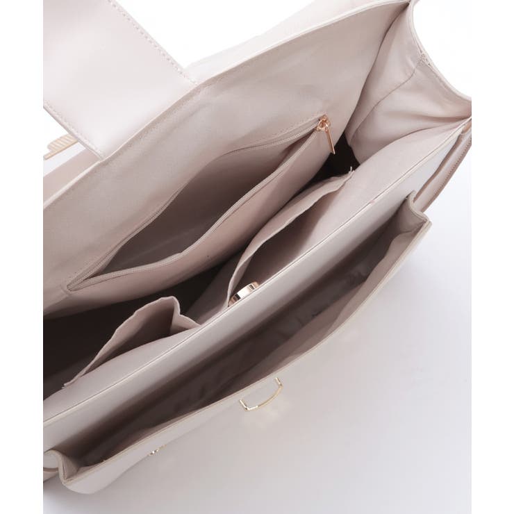 ベルトデザイン配色サッチェル | axes femme | 詳細画像23 