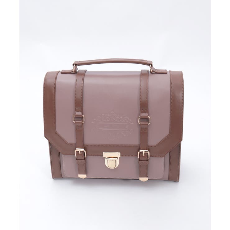 ベルトデザイン配色サッチェル | axes femme | 詳細画像25 