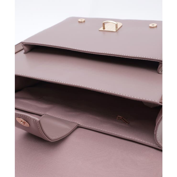 ベルトデザイン配色サッチェル | axes femme | 詳細画像29 