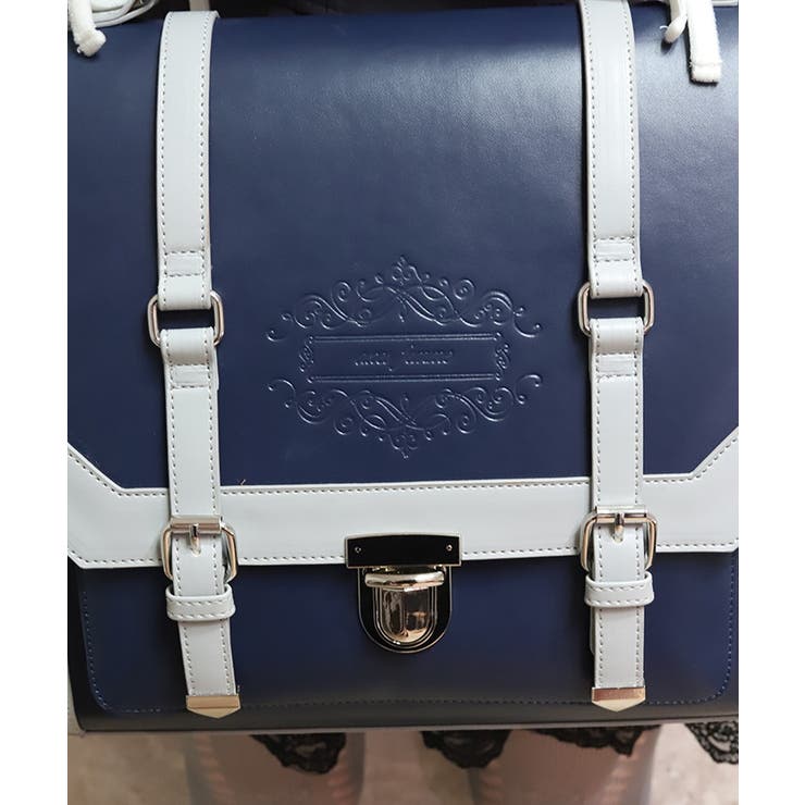 ベルトデザイン配色サッチェル | axes femme | 詳細画像5 