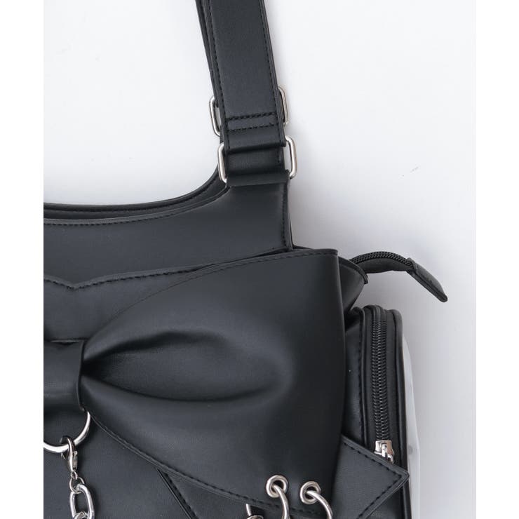 クリアポケットリボンバッグ | axes femme | 詳細画像21 