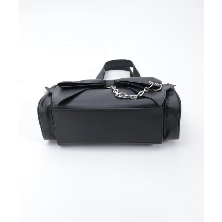 クリアポケットリボンバッグ | axes femme | 詳細画像24 