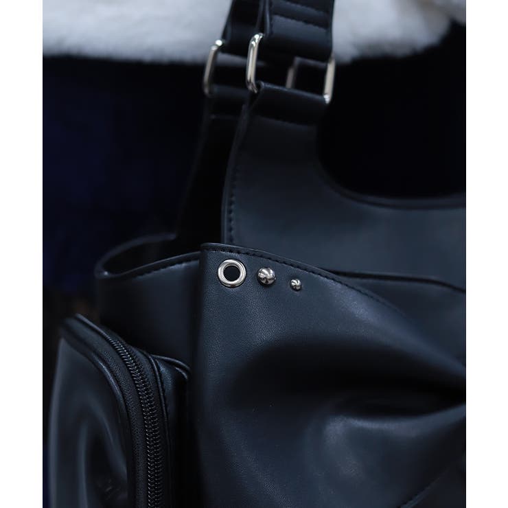 クリアポケットリボンバッグ | axes femme | 詳細画像4 