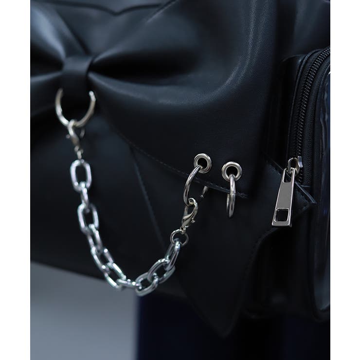 クリアポケットリボンバッグ | axes femme | 詳細画像6 