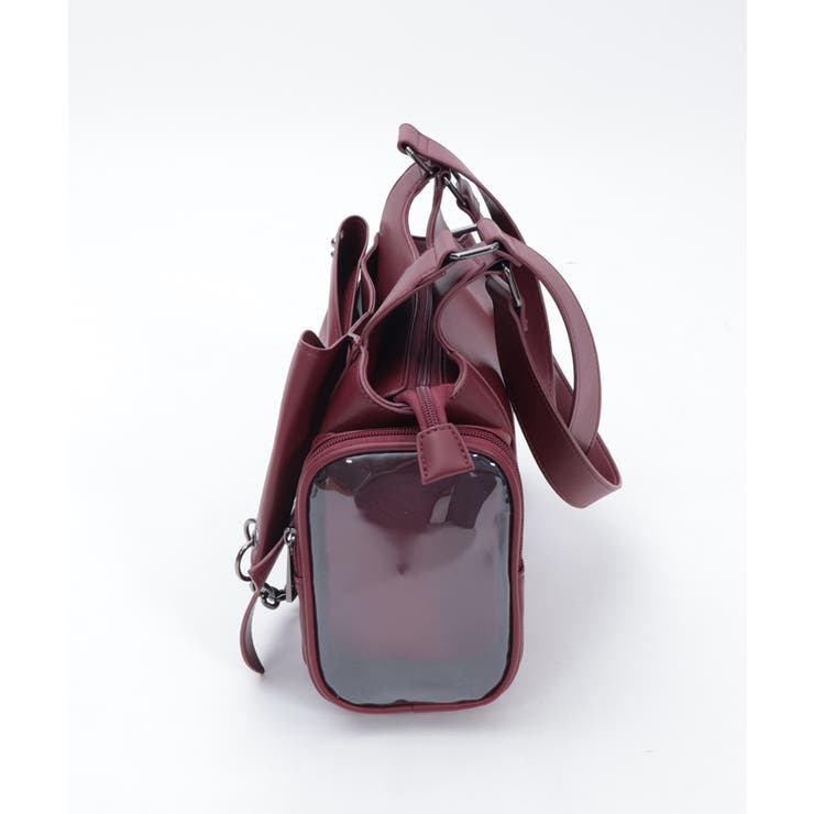 クリアポケットリボンバッグ | axes femme | 詳細画像8 