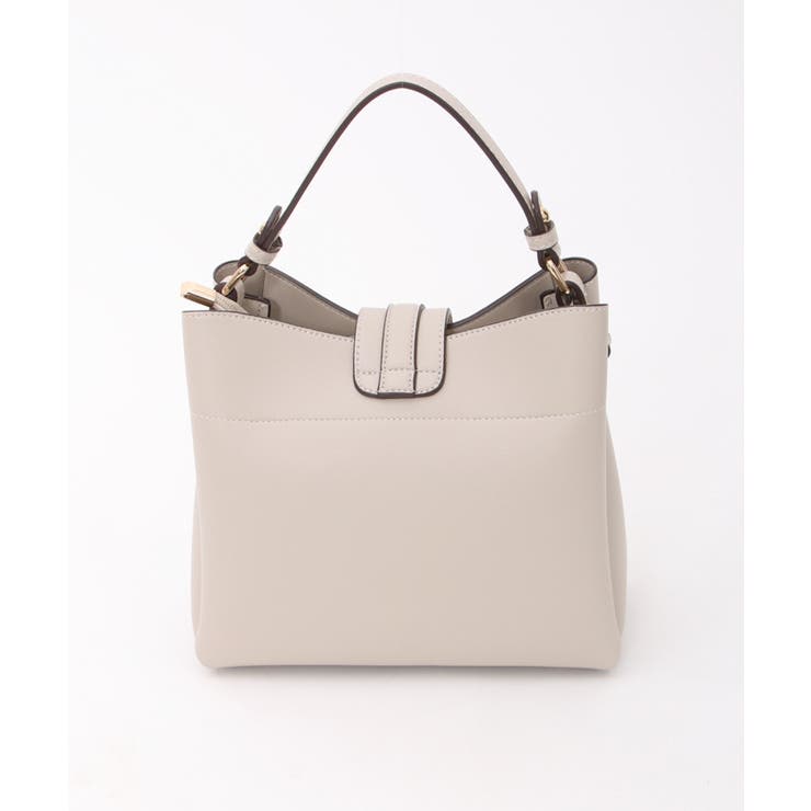 ベルトデザイン型押しバッグ[品番：IGAW0003886]｜axes femme