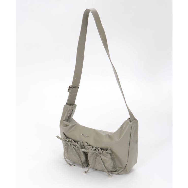 Wポケットショルダーバッグ[品番：IGAW0005446]｜axes femme