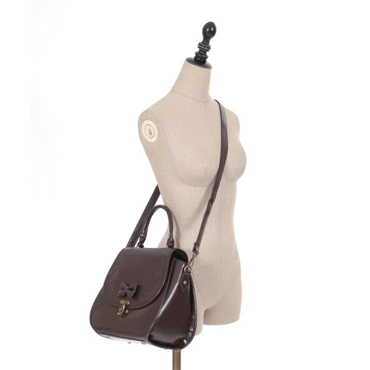 クラシカル型押しバッグ[品番：IGAW0005354]｜axes femme