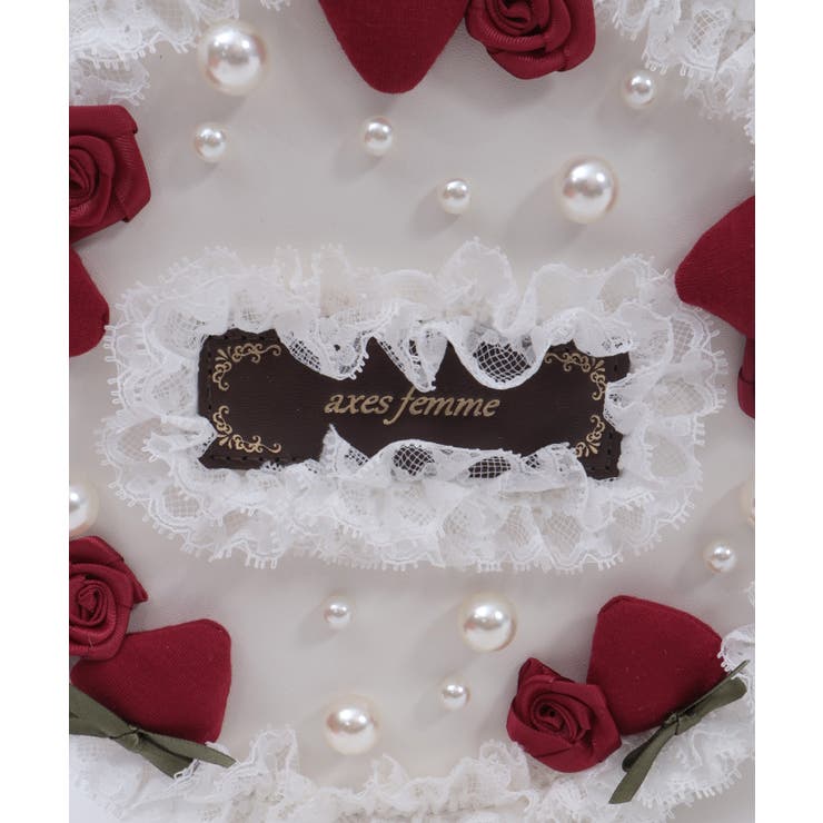 アクシーズ☆axes☆ローズケーキモチーフバッグ ローズケーキモチーフバッグ | axes femme online shop