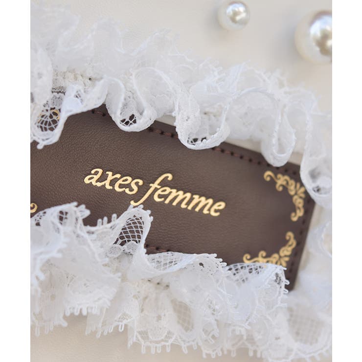 ローズケーキモチーフバッグ[品番：IGAW0007033]｜axes femme