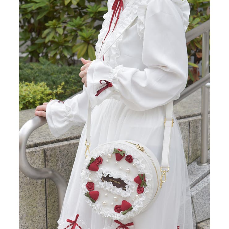 ローズケーキモチーフバッグ[品番：IGAW0007033]｜axes femme