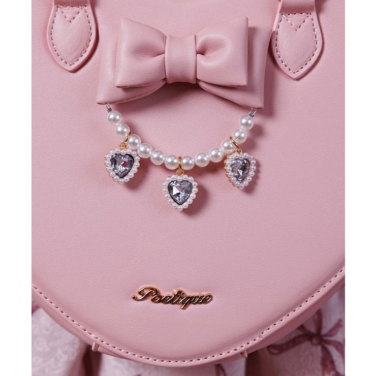 チャーム使いハートバッグ | axes femme | 詳細画像5 