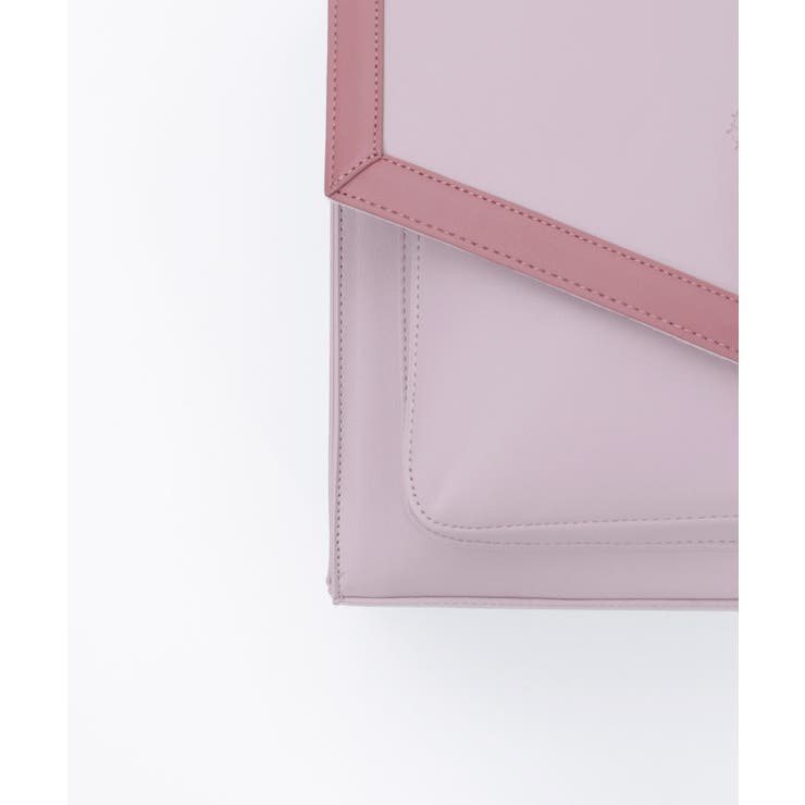 エンブレム型押しサッチェル[品番：IGAW0006160]｜axes femme