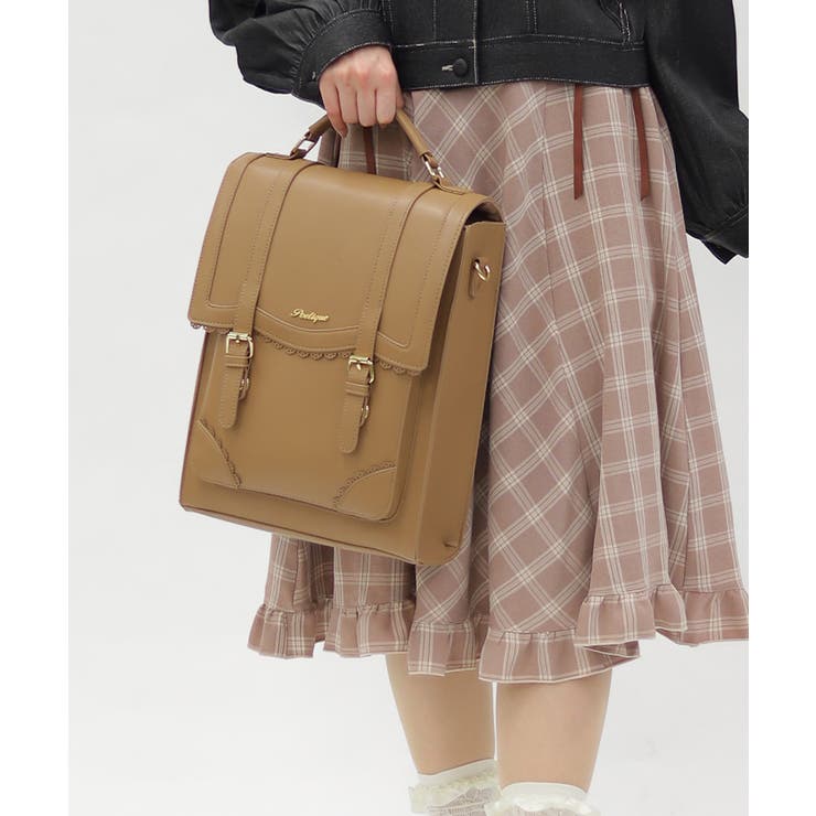 ３ＷＡＹサッチェルバッグ | axes femme | 詳細画像2 