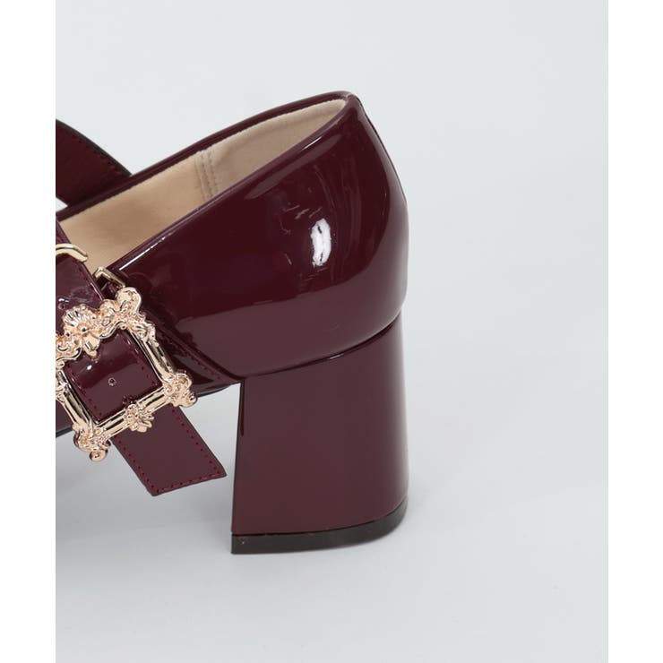 アンティークバックルパンプス[品番：IGAW0004541]｜axes femme
