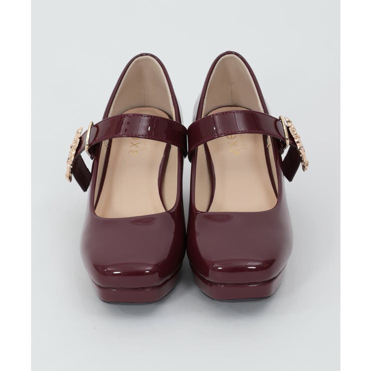 アンティークバックルパンプス[品番：IGAW0004541]｜axes femme
