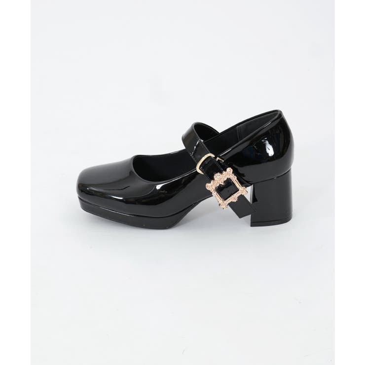 アンティークバックルパンプス[品番：IGAW0004541]｜axes femme