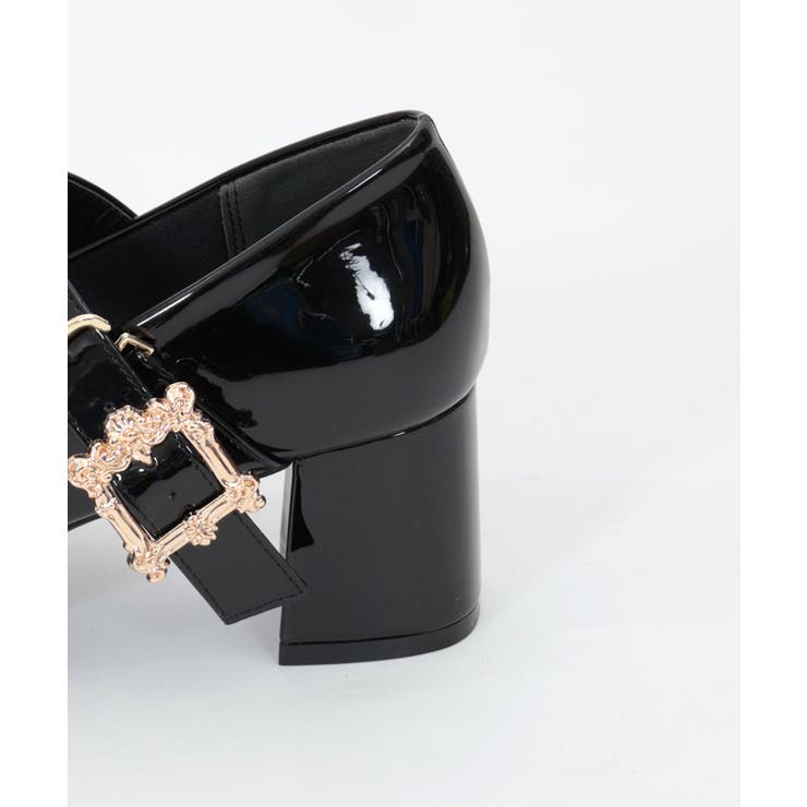 アンティークバックルパンプス[品番：IGAW0004541]｜axes femme