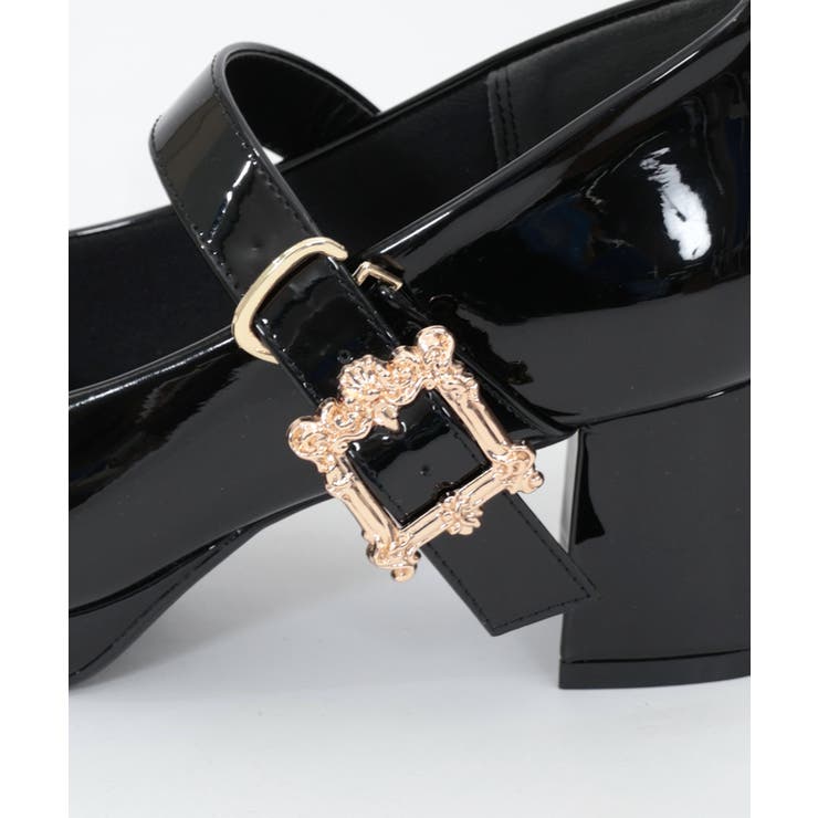 アンティークバックルパンプス[品番：IGAW0004541]｜axes femme