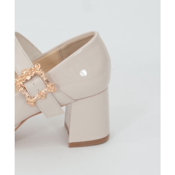 アンティークバックルパンプス[品番：IGAW0004541]｜axes femme