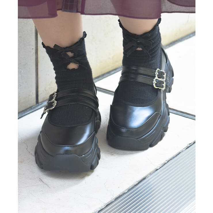 黒 | メリージェーンスニーカー | axes femme