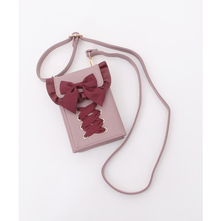 レースアップスマホポシェット | axes femme | 詳細画像12 