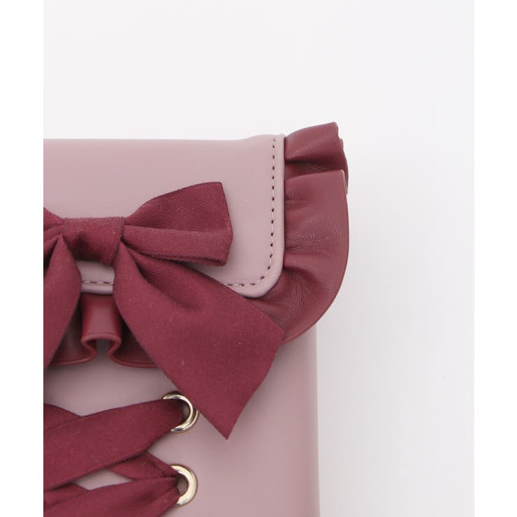 レースアップスマホポシェット | axes femme | 詳細画像15 