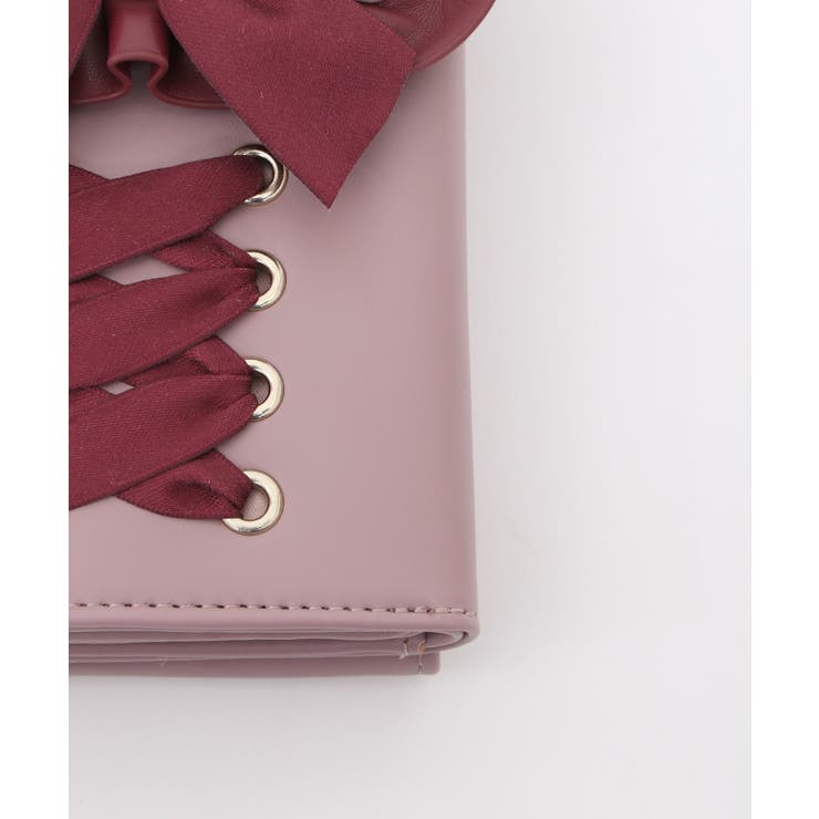 レースアップスマホポシェット | axes femme | 詳細画像16 