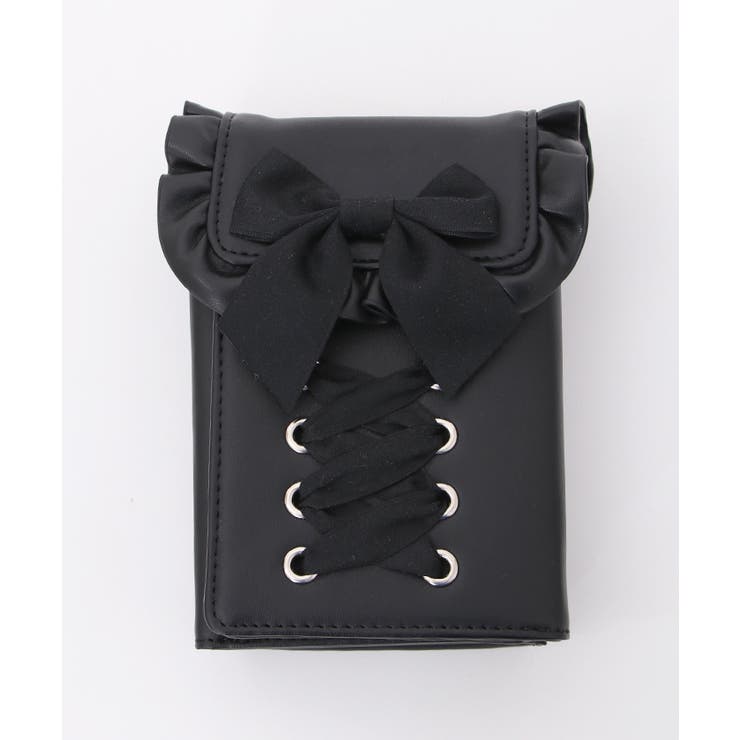 レースアップスマホポシェット | axes femme | 詳細画像3 