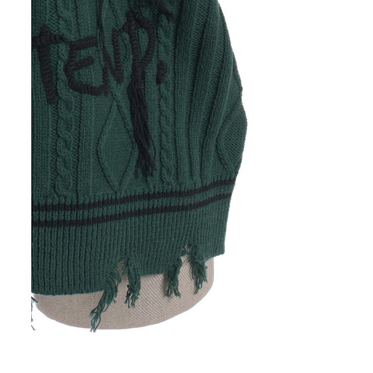 コード刺繍ニットベスト | axes femme | 詳細画像22 